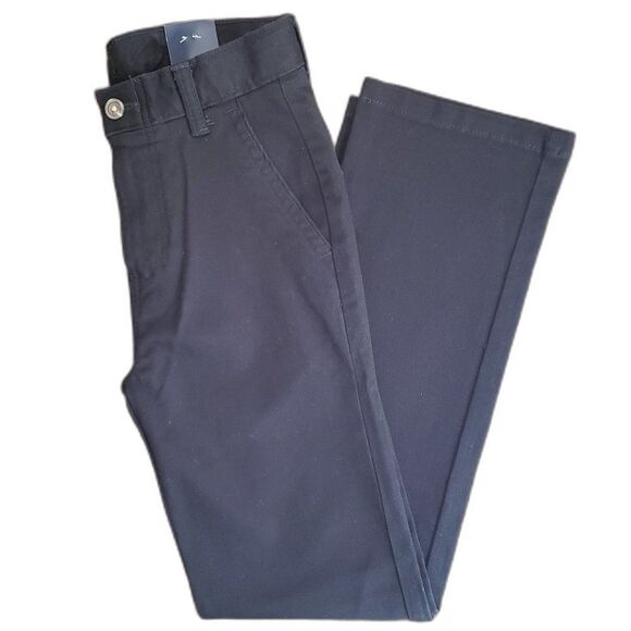 Chaps NWT Boy Approved School Wear Pants Black Size 10 Slim - Picture 3 of 8